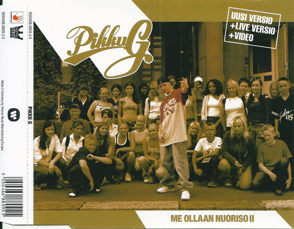 Pikku G — Me ollaan nuoriso II cover artwork