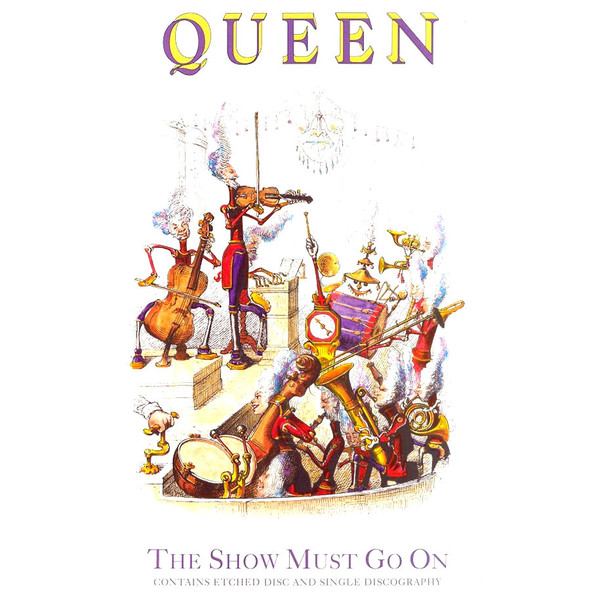 Queen The Show Must Go On cover artwork