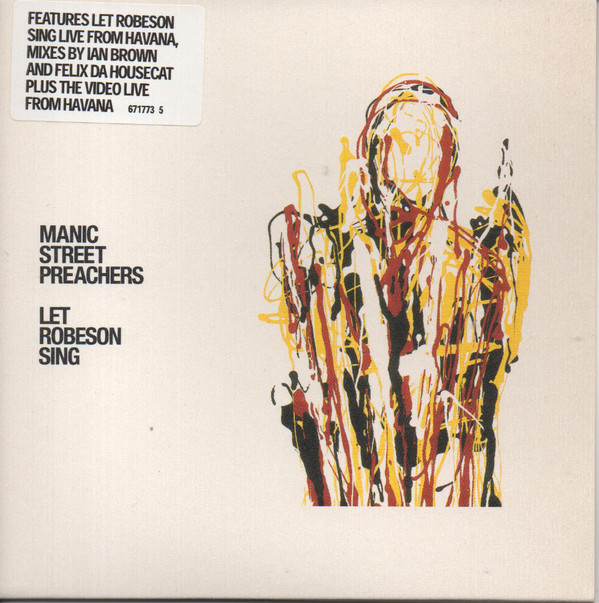Manic Street Preachers — Let Robeson Sing cover artwork