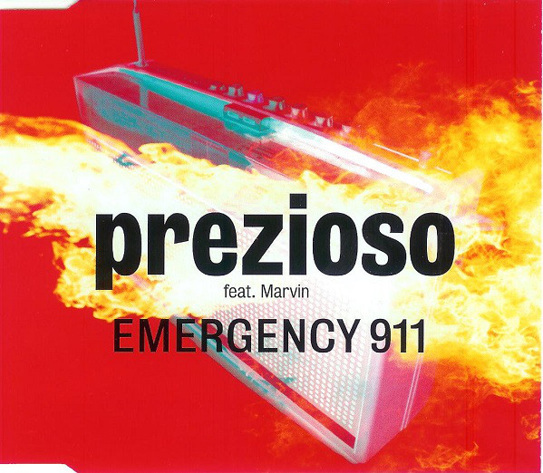 Prezioso featuring MARVIN — Emergency 911 cover artwork