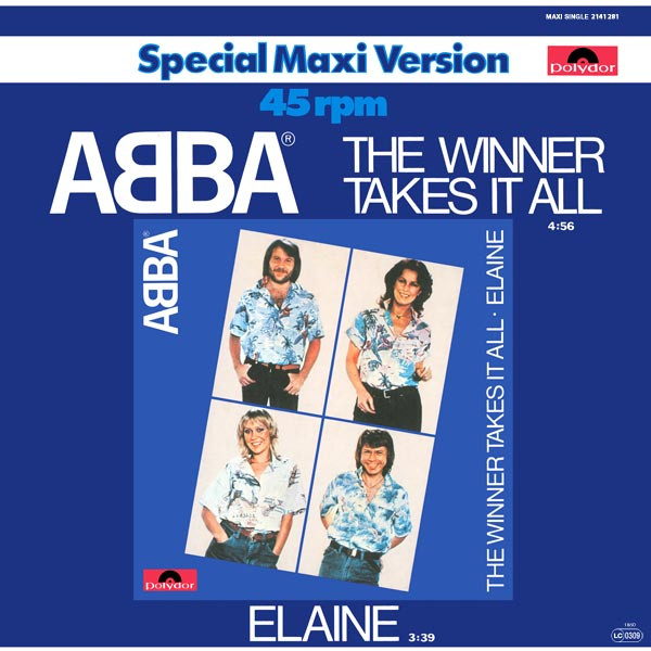 ABBA — Elaine cover artwork