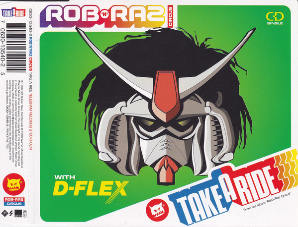Rob&#039;n&#039;Raz featuring D-Flex — Take a Ride cover artwork