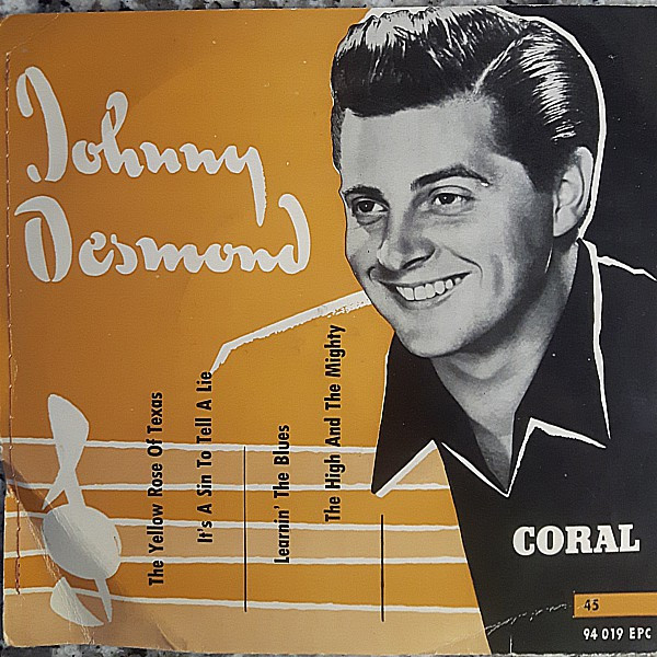 Johnny Desmond — The Yellow Rose of Texas cover artwork