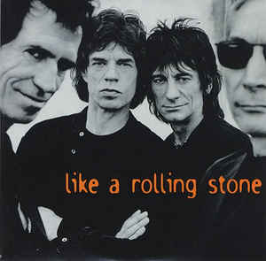 The Rolling Stones — Like a Rolling Stone cover artwork