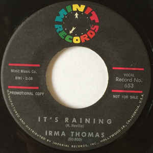 Irma Thomas — It&#039;s Raining cover artwork
