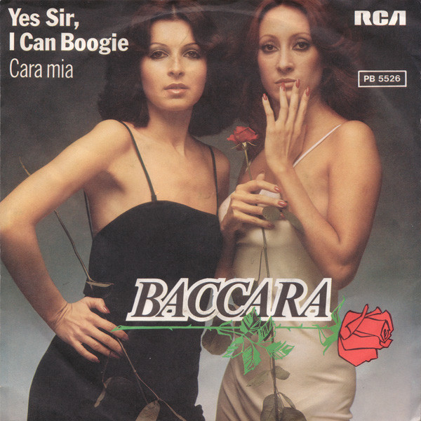 Baccara Yes Sir, I Can Boogie cover artwork