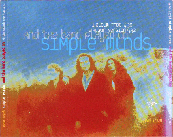 Simple Minds And the Band Played On cover artwork