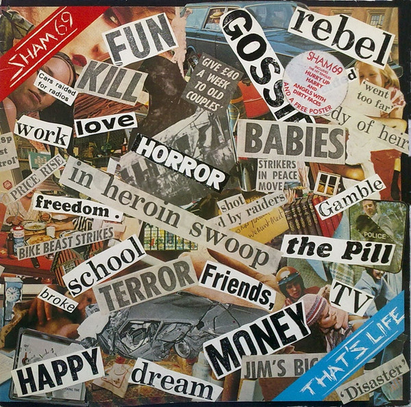 Sham 69 That&#039;s Life cover artwork