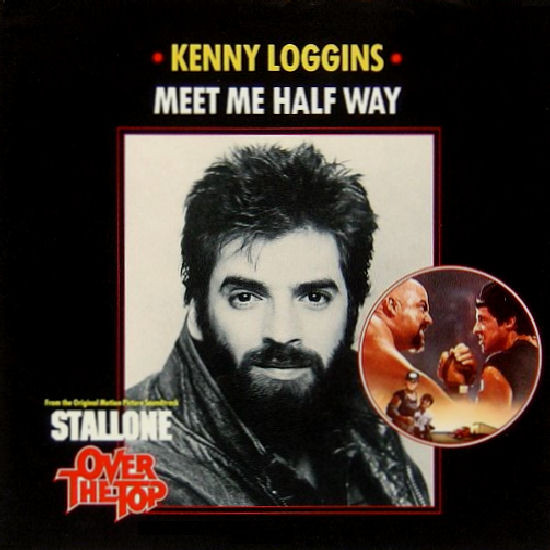 Kenny Loggins Meet Me Half Way cover artwork