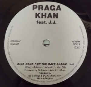 PRAGA KHAN — Rave alarm cover artwork