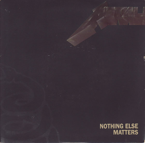 Metallica Nothing Else Matters cover artwork