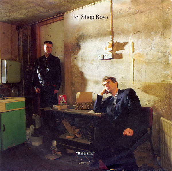 Pet Shop Boys It&#039;s a Sin cover artwork