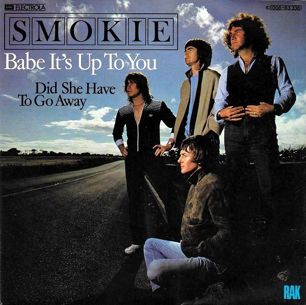 Smokie Babe It&#039;s Up to You cover artwork