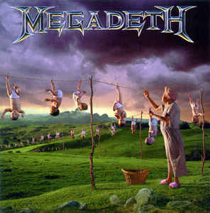 Megadeth Youthanasia cover artwork