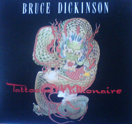Bruce Dickinson — Tattooed Millionaire cover artwork