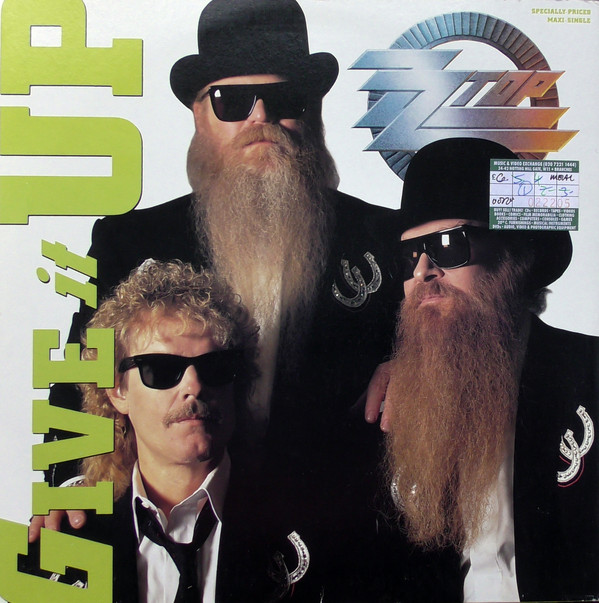 ZZ Top — Give It Up cover artwork