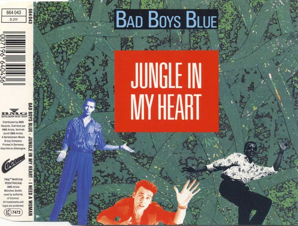Bad Boys Blue Jungle in My Heart cover artwork
