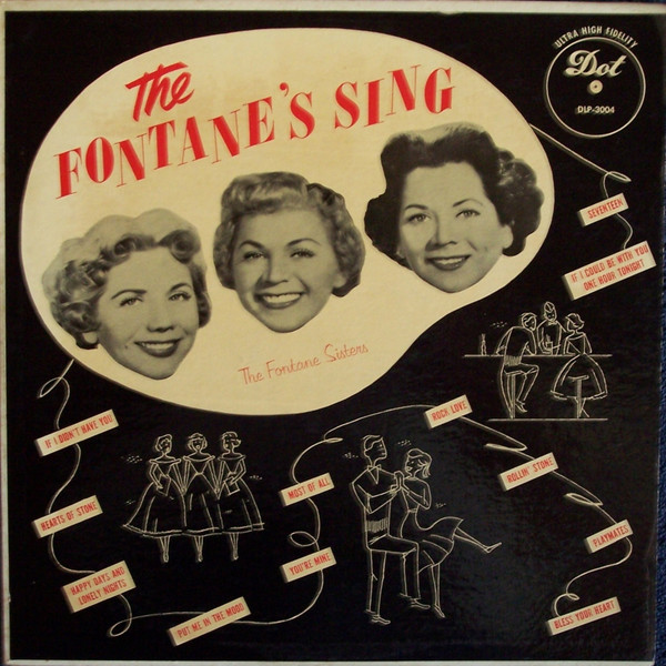 The Fontane Sisters — Seventeen cover artwork