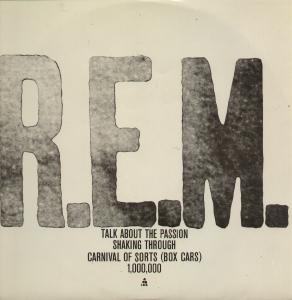 R.E.M. — Talk About the Passion cover artwork