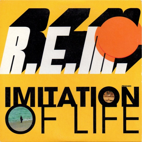 R.E.M. Imitation of Life cover artwork