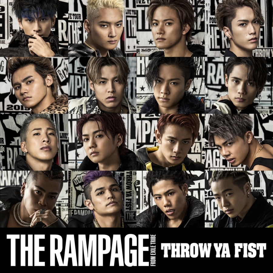 THE RAMPAGE from EXILE TRIBE THROW YA FIST cover artwork