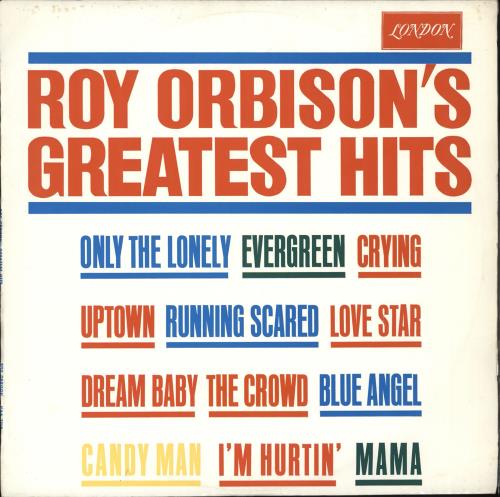 Roy Orbison Roy Orbison&#039;s Greatest Hits cover artwork
