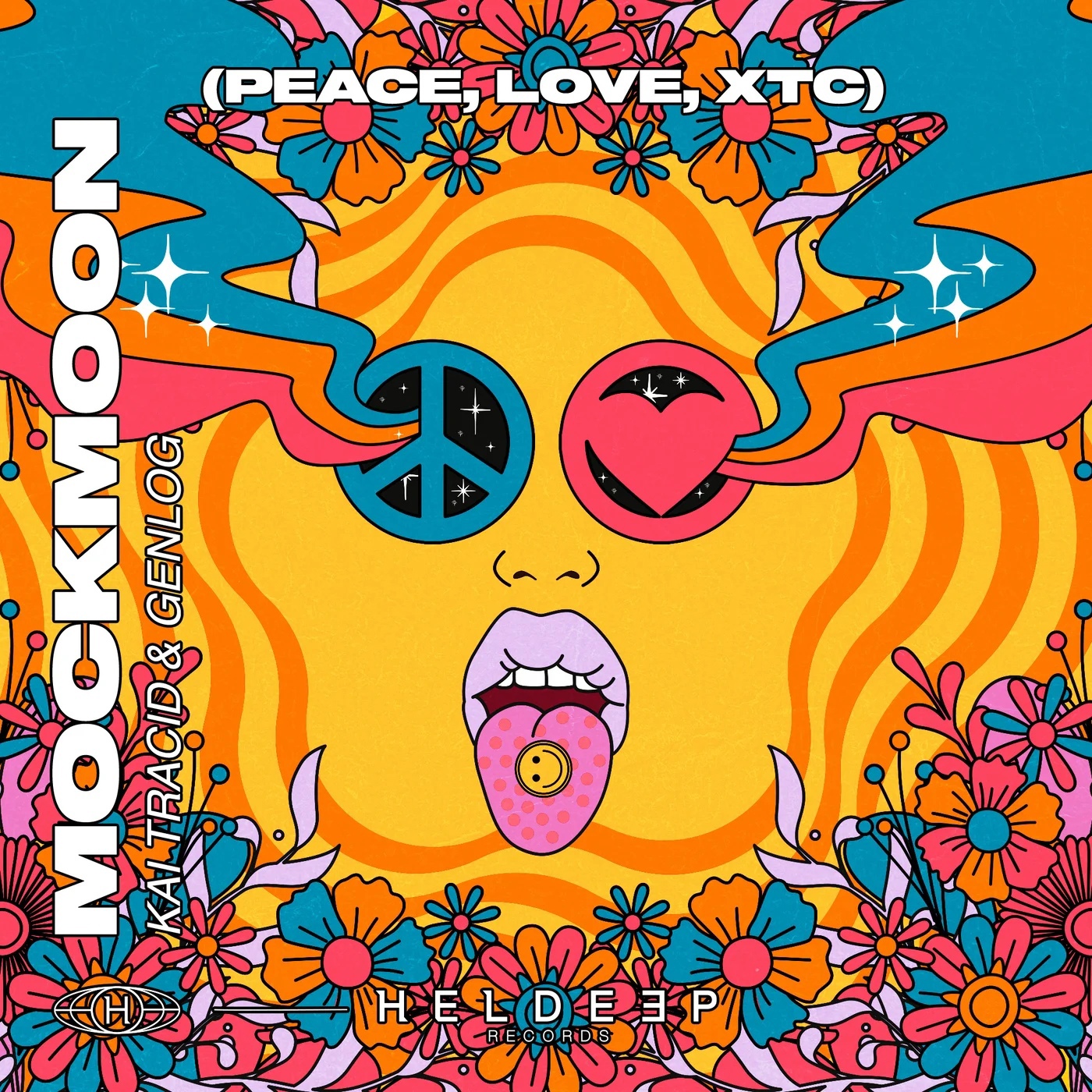 Kai Tracid & Genlog — Mockmoon (Peace, Love, XTC) cover artwork