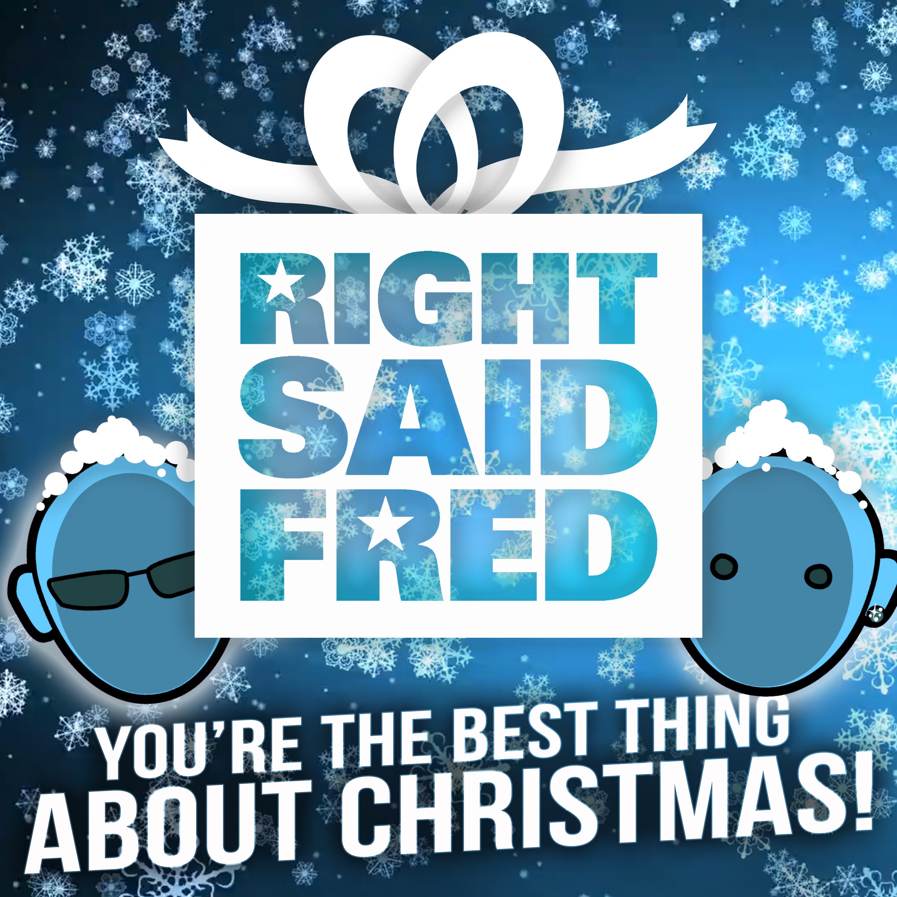 Right Said Fred — You&#039;re The Best Thing About Christmas (2018) cover artwork