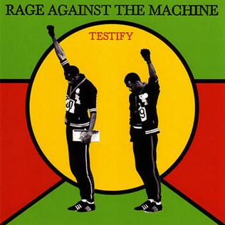 Rage Against the Machine Testify cover artwork