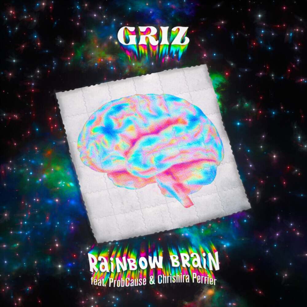 GRiZ featuring ProbCause & Chrishira Perrier — Rainbow Brain cover artwork
