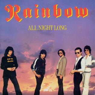 Rainbow [Rock Band] All Night Long cover artwork