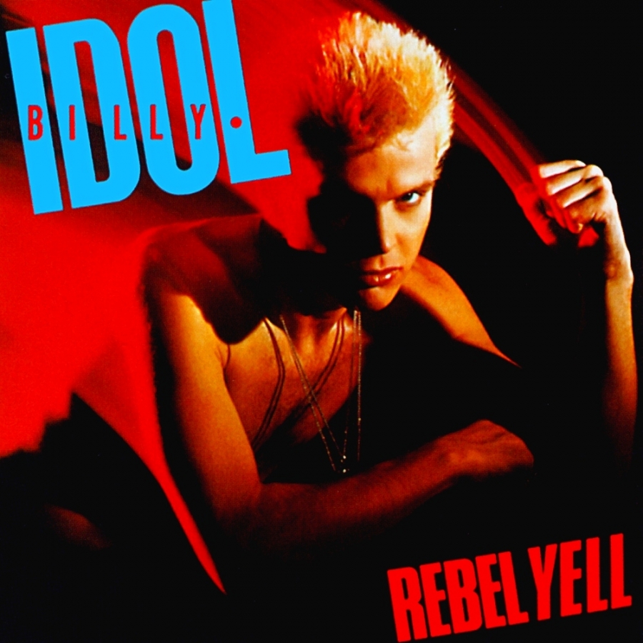 Billy Idol Rebel Yell cover artwork