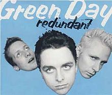 Green Day Redundant cover artwork