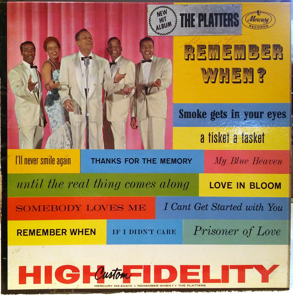 The Platters Remember When? cover artwork