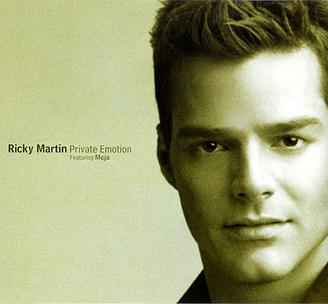 Ricky Martin featuring Meja — Private Emotion cover artwork