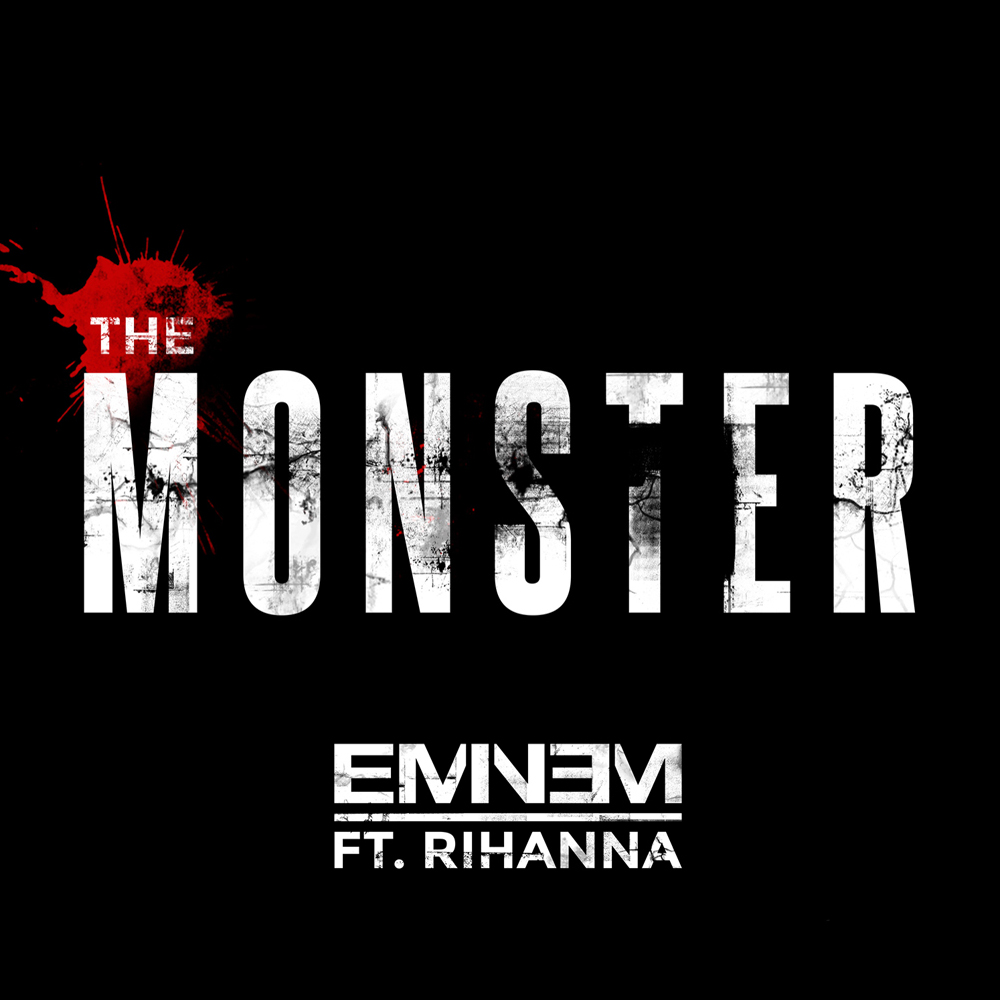 Eminem featuring Rihanna — The Monster cover artwork