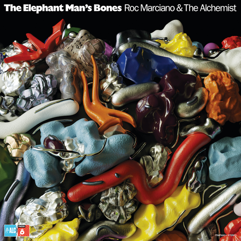 Roc Marciano & The Alchemist — The Elephant Man’s Bones cover artwork