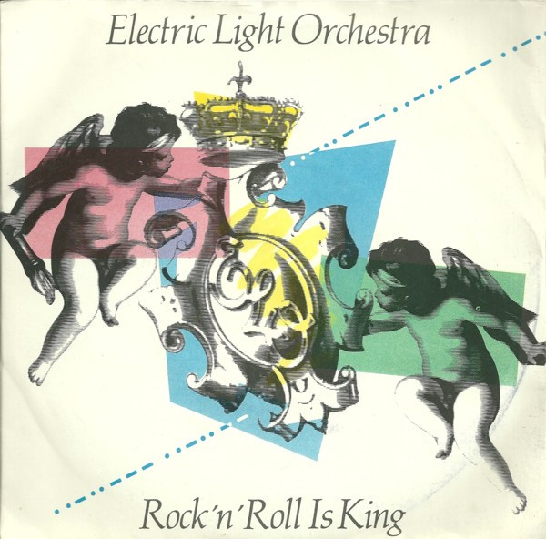 Electric Light Orchestra Rock &#039;n&#039; Roll Is King cover artwork