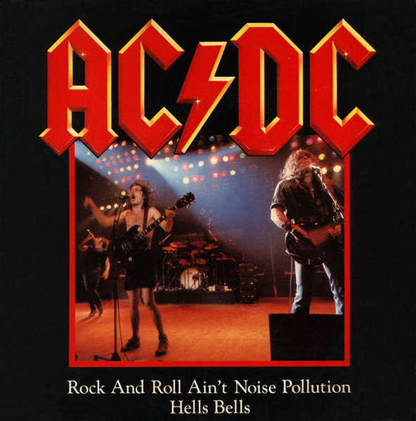 AC/DC Rock and Roll Ain&#039;t Noise Pollution cover artwork