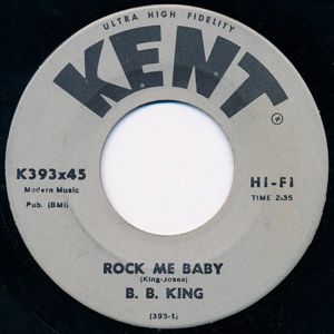 B.B. King Rock Me Baby cover artwork