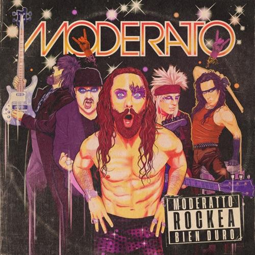 Moderatto Rockea Bien Duro cover artwork