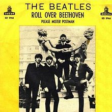The Beatles Roll Over Beethoven cover artwork