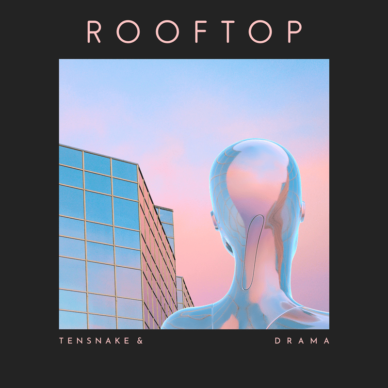 Tensnake & DRAMA — Rooftop cover artwork