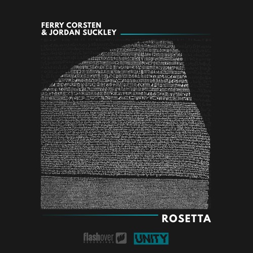 Ferry Corsten & Jordan Suckley — Rosetta cover artwork