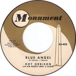 Roy Orbison — Blue Angel cover artwork