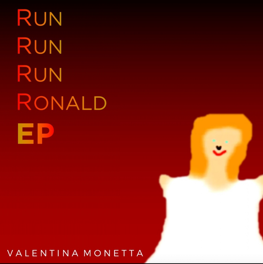 Valentina Monetta Run Run Run Ronald EP cover artwork
