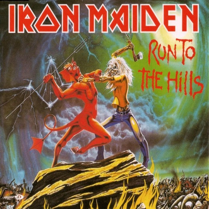 Iron Maiden Run To the Hills cover artwork