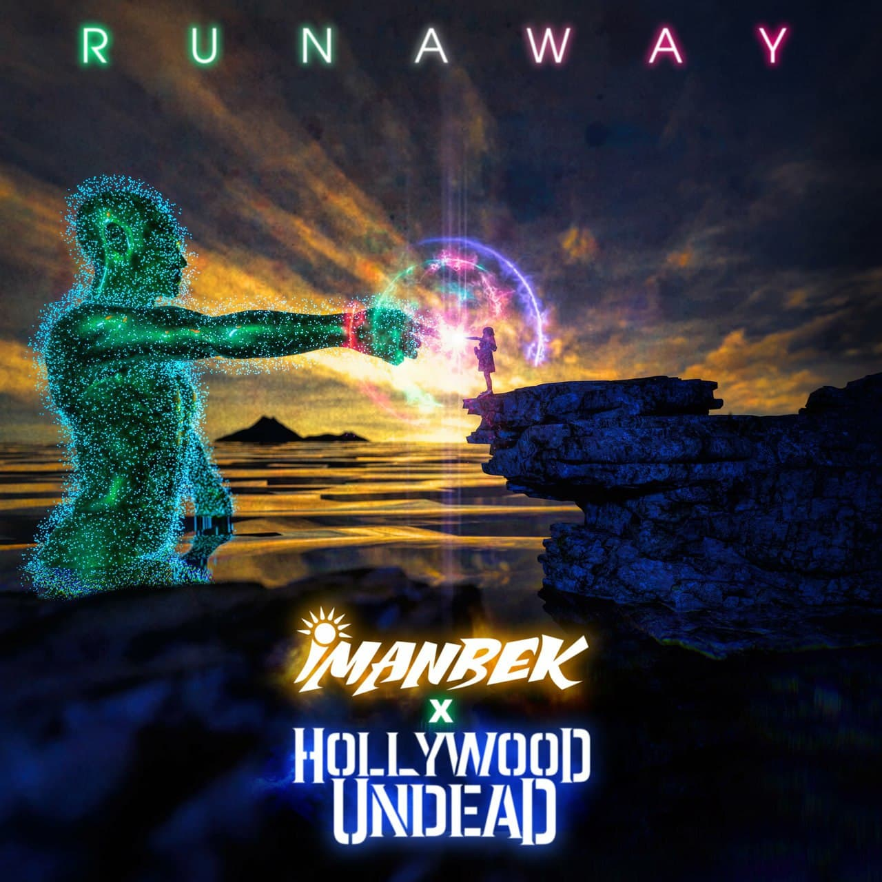 Imanbek & Hollywood Undead — Runaway cover artwork