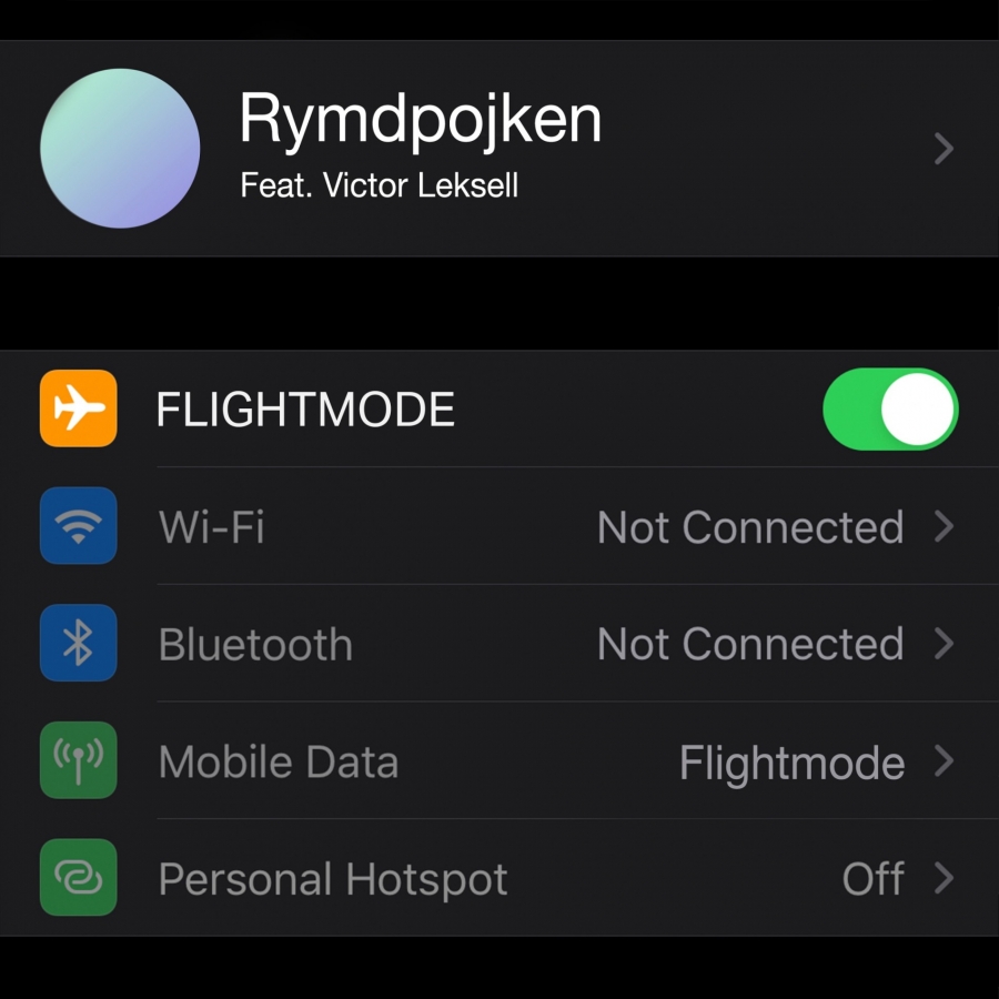 Rymdpojken featuring Victor Leksell — FLIGHTMODE cover artwork