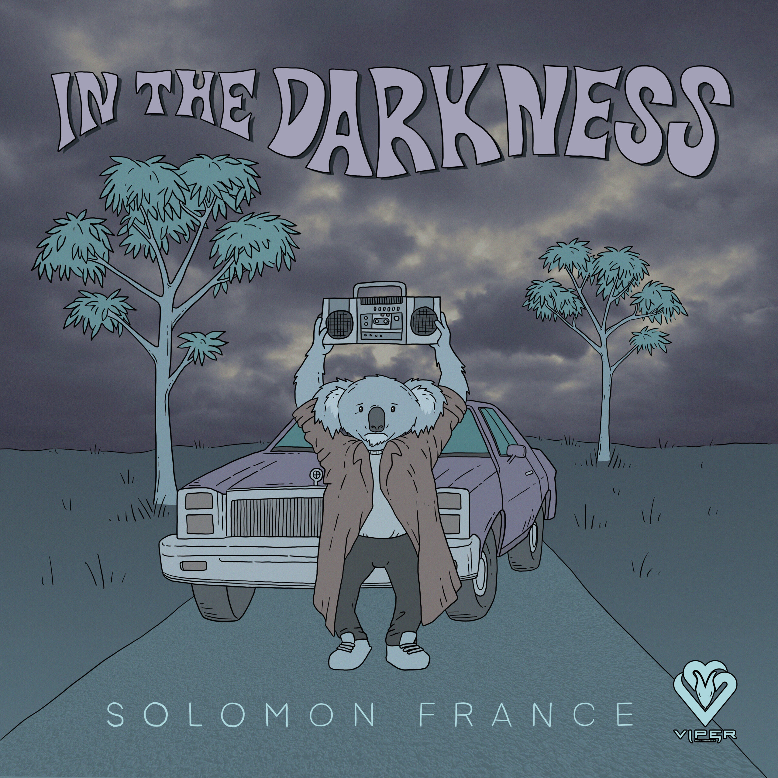 Solomon France — In the Darkness cover artwork